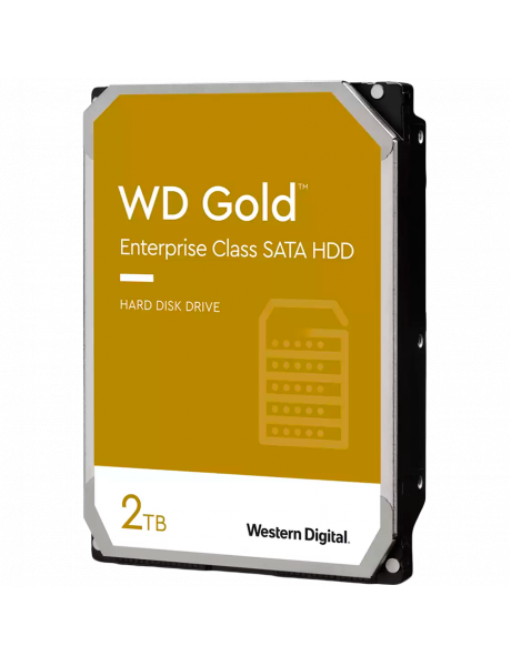 HDD|WESTERN DIGITAL|Gold|2TB|SATA 3.0|128 MB|7200 rpm|3,5