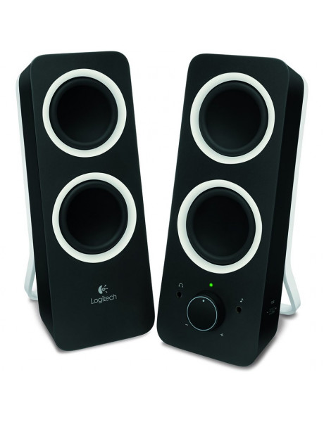 980-000810 LOGITECH Z200 Stereo Speakers - MIDNIGHT BLACK - 3.5 MM