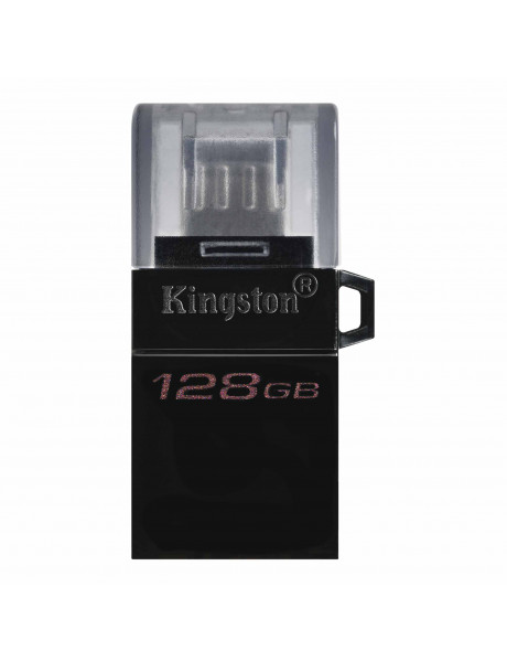 Kingston USB Flash Drive DT Micro Duo 3C Gen.2 128 GB, 	USB 3.2 Gen 1, Black