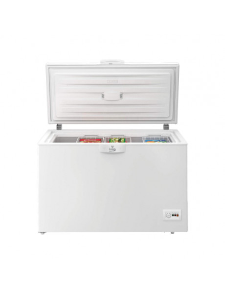 BEKO Freezer box HSA29540N, Energy class E (old A++), 284L, 86 cm, White