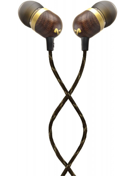 Marley Smile Jamaica Earbuds, In-Ear, Wired, Microphone, Brass | Marley | Earbuds | Smile Jamaica | Built-in microphone | 3.5 mm | Brass