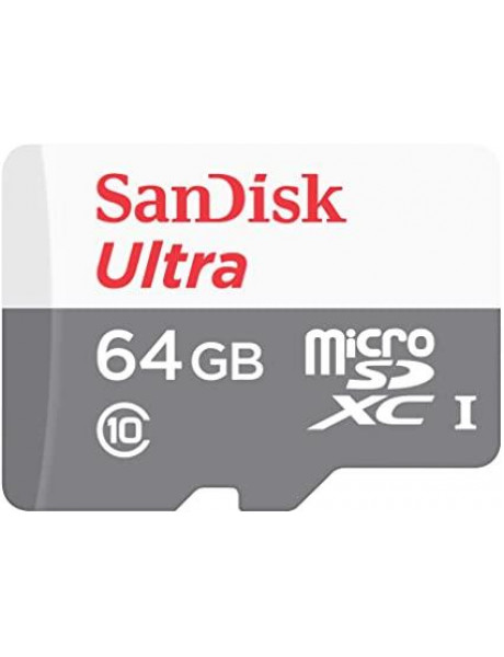 SDSQUNR-064G-GN3MN SanDisk Ultra Light microSDHC 64GB 100MB/s Class 10; EAN: 619659185077