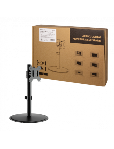 Logilink Monitor Stand BP0110 Desk Mount, 17-32 