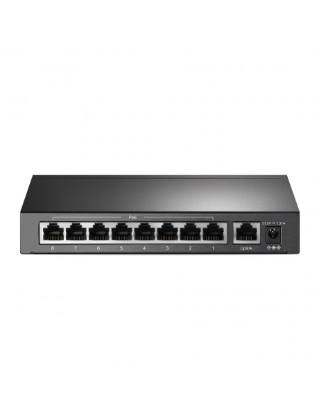 TP-LINK Switch TL-SF1009P Unmanaged, Desktop, 10/100 Mbps (RJ-45) ports quantity 9, PoE+ ports quantity 8