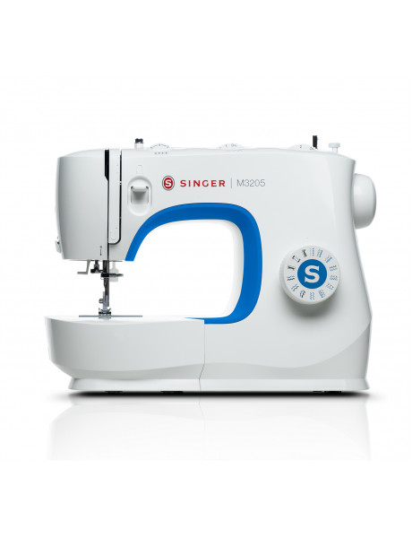 Singer | M3205 | Sewing Machine | Number of stitches 23 | Number of buttonholes 1 | White