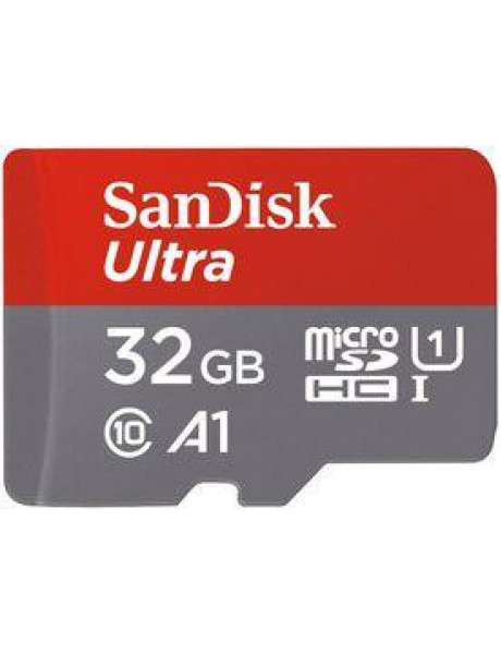 SDSQUA4-032G-GN6IA SanDisk Ultra microSDHC 32GB + SD Adapter 120MB/s  A1 Class 10 UHS-I - Imaging Packaging, EAN: 619659184148