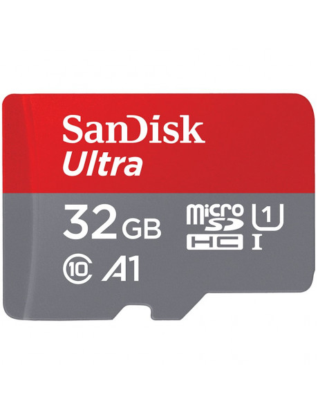 SDSQUA4-032G-GN6MA SanDisk Ultra microSDHC 32GB + SD Adapter 120MB/s  A1 Class 10 UHS-I, EAN: 619659184155
