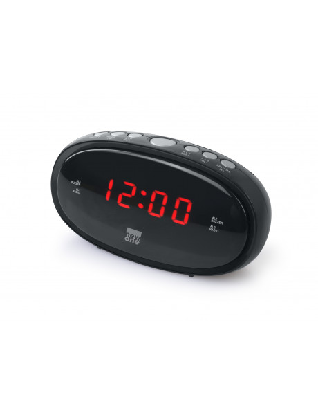 New-One Clock-radio CR100 Alarm function Black