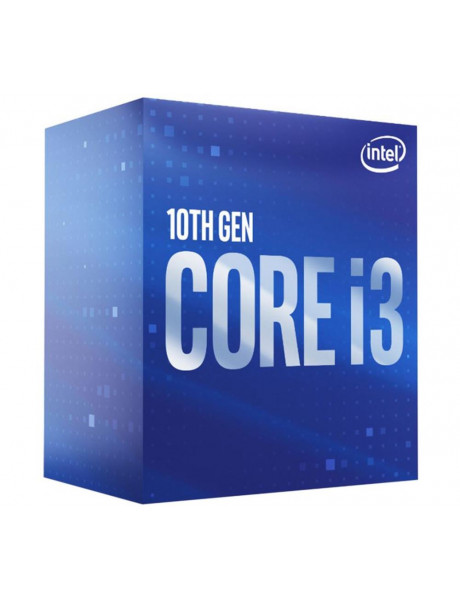 CPU|INTEL|Core i3|i3-10100F|Comet Lake|3600 MHz|Cores 4|6MB|Socket LGA1200|65 Watts|BOX|BX8070110100FSRH8U