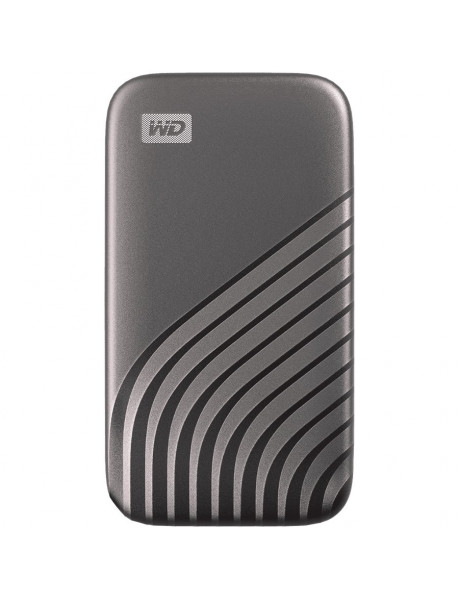WDBAGF5000AGY-WESN WD 500GB My Passport SSD - Portable SSD, up to 1050MB/s Read and 1000MB/s Write Speeds, USB 3.2 Gen 2 - Space Gray, EAN: 619659184063