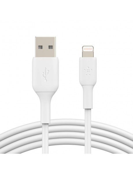 Belkin BOOST CHARGE Lightning to USB-A Cable White, 1 m
