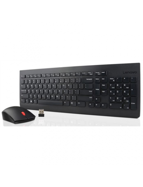 Lenovo Essential Wireless Keyboard and Mouse Combo - Russian Black