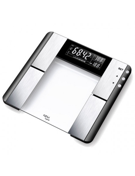 Gallet Personal scale Trézlidé GALPEP817 Maximum weight (capacity) 150 kg, Accuracy 100 g, Memory function, Multiple user(s), Stainless steel