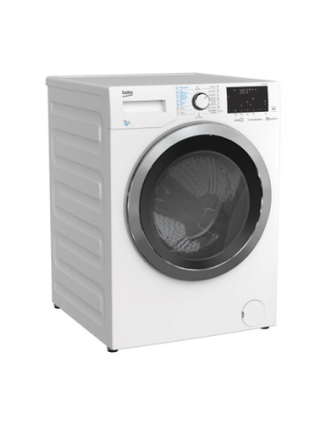 BEKO Washing machine - Dryer HTE 7736 XC0 7kg - 4kg, 1400rpm, Energy class D (old A), Depth 50 cm, Inverter Motor, HomeWhiz, Steam Cure