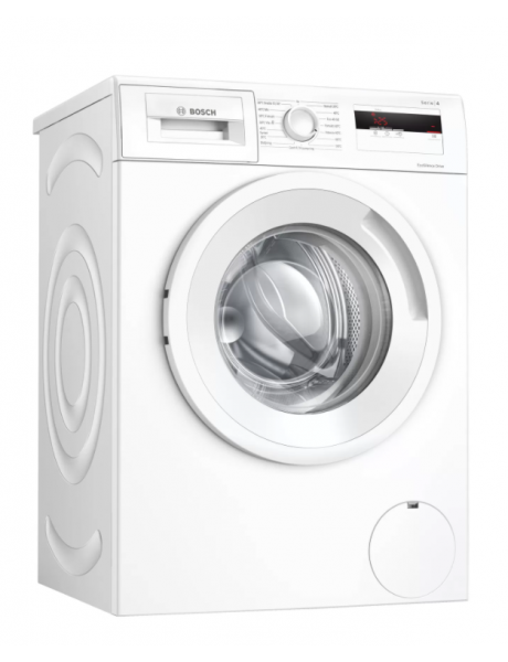 Bosch Serie 4 Washing Machine WAN240L2SN Energy efficiency class D, Front loading, Washing capacity 7 kg, 1200 RPM, Depth 55 cm, Width 60 cm, Display, LCD, Direct drive, White