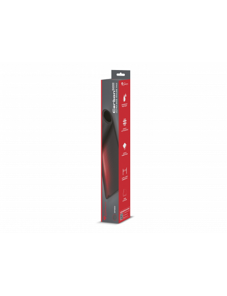 Genesis | Carbon 500 Ultra Blaze | Mouse pad | 450 x 1100 x 2.5 mm | Red/Black