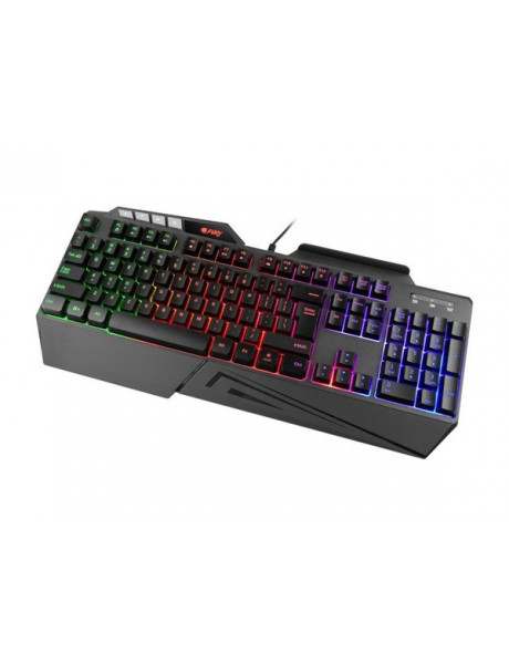Fury Skyraider  Gaming keyboard, RGB LED light, US, Black, Wired