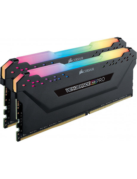 Corsair C18 AMD Ryzen Memory Kit VENGEANCE RGB PRO 16 GB, DDR4, 3600 MHz, PC/server, Registered No, ECC No