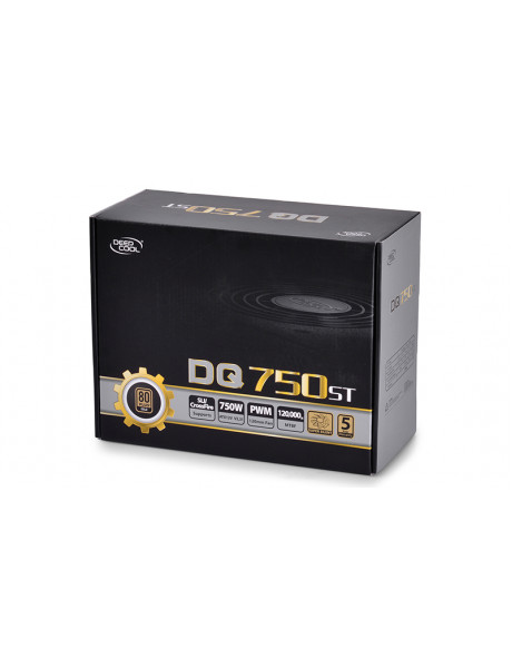 Deepcool DQ750ST 80PLUS GOLD 750 W, 744 W