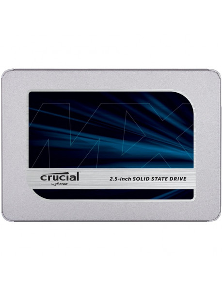 CT500MX500SSD1 Crucial® MX500 500GB SATA 2.5” 7mm (with 9.5mm adapter) SSD, EAN: 649528785053