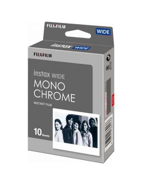 Fujifilm Fotoplokštelės Instax WIDE Monochrome 10vnt.