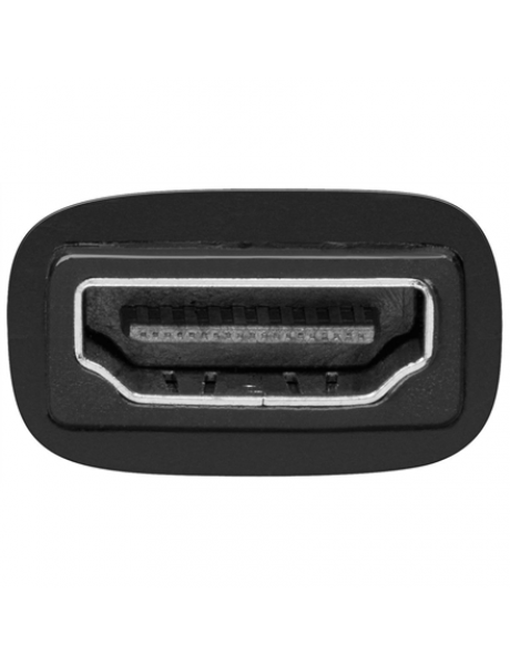 Goobay HDMI/DVI-D adaptor, nickel plated DVI-D male Dual-Link (24+1 pin), HDMI female (Type A)