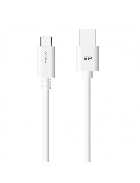 Silicon Power USB A to Micro USB-C cable LK10AC White