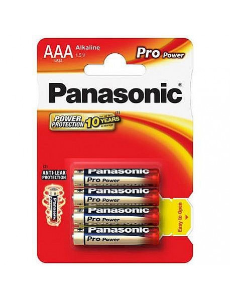 Panasonic Pro Power battery LR03PPG/6B (4+2)